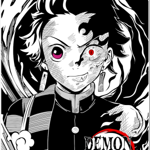 Alternative view of Demon Slayer 124