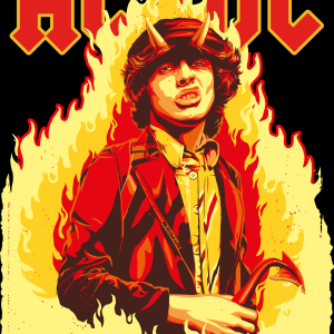 Alternative view of ACDC Angus Young 1