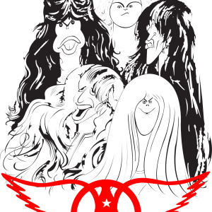 Alternative view of Aerosmith
