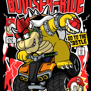 Alternative view of Bowser Super Mario