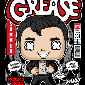 Alternative view of Danny Zuko Grease