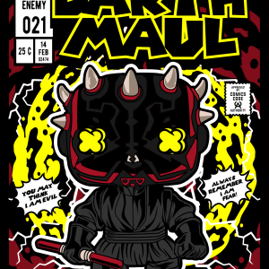 Alternative view of Darth Maul
