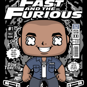 Alternative view of Dom Toretto Fast and Furious