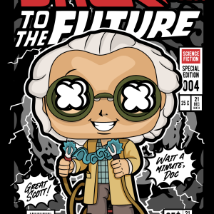 Alternative view of Dr Emmett Brown