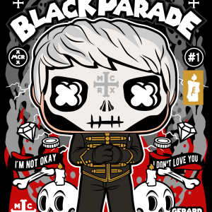 Alternative view of Gerard Way Black Parade