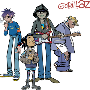 Alternative view of Gorillaz