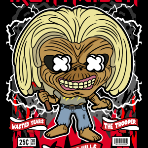 Alternative view of Iron Maiden Killer Eddie