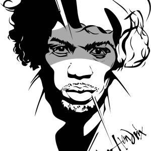 Alternative view of Jimi Hendrix 1