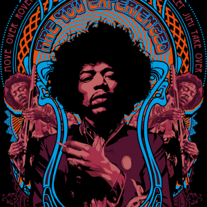 Alternative view of Jimi Hendrix Are You Experienced