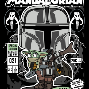 Alternative view of Mandalorian