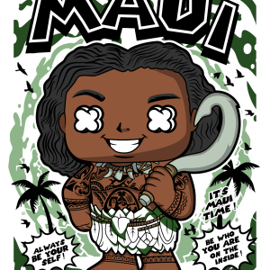 Alternative view of Maui Moana