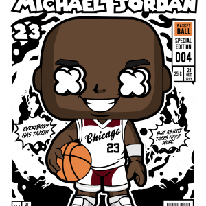 Alternative view of Michael Jordan