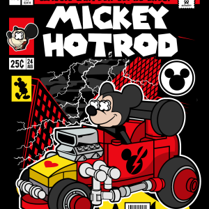 Alternative view of Mickey Hot Rod