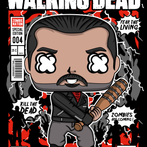 Alternative view of Negan Walking Dead
