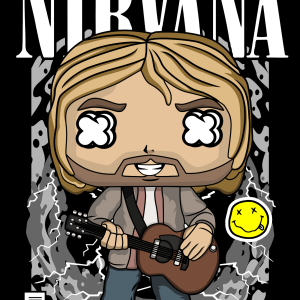 Alternative view of Nirvana Kurt Cobain