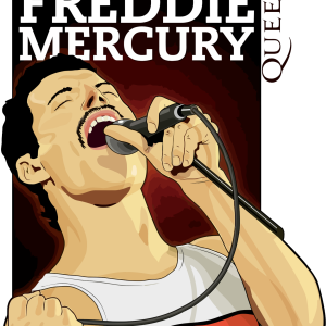 Alternative view of Queen Freddie Mercury 1