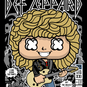 Alternative view of Rick Savage Def Leppard