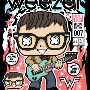 Alternative view of Rivers Cuomo Weezer