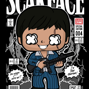 Alternative view of Scarface Tony Montana