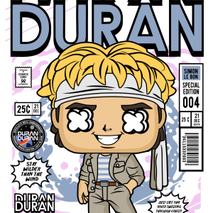 Alternative view of Simon Le Bon Duran Duran