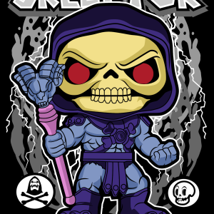 Alternative view of Skeletor
