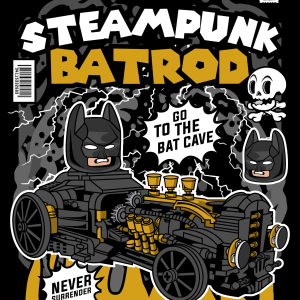 Alternative view of Steampunk Bat Rod