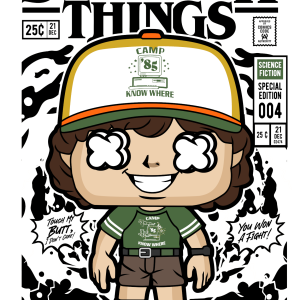 Alternative view of Stranger Things Dustin