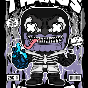 Alternative view of Thanos Venomized