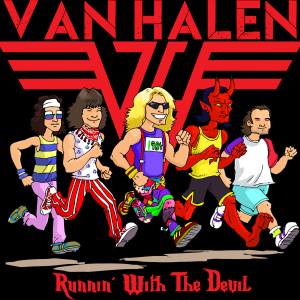 Alternative view of Van Halen Runnin With The Devil