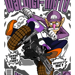 Alternative view of Waluigi Motocross